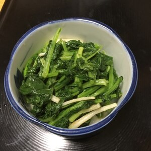 しゃきしゃき☆大根の抜き菜炒め☆